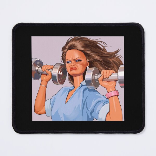 Item preview, Gym Doll Meme designed and sold by cozygamerstore.