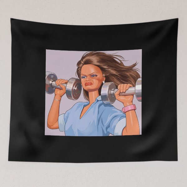 Item preview, Gym Doll Meme designed and sold by cozygamerstore.