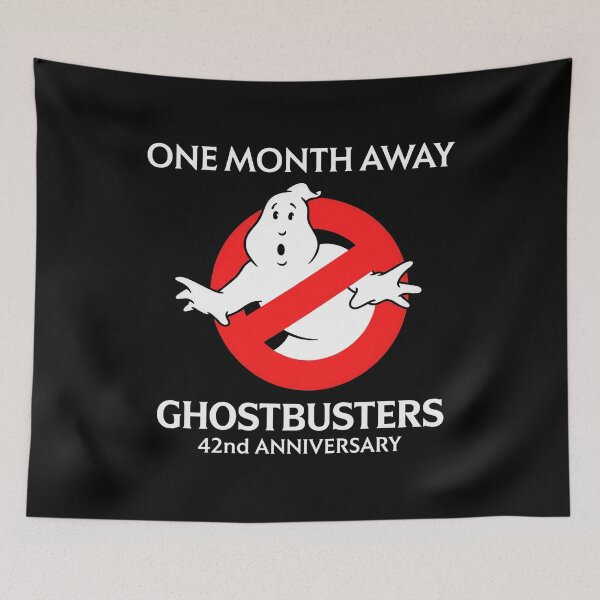 Item preview, Ghostbusters 42nd Anniversary One Month Away designed and sold by cozygamerstore.
