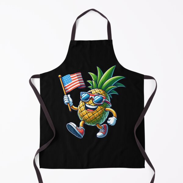 Item preview, Funny Pineapple USA Flag 4th July America Boys Girls Kids designed and sold by rafaeltto.