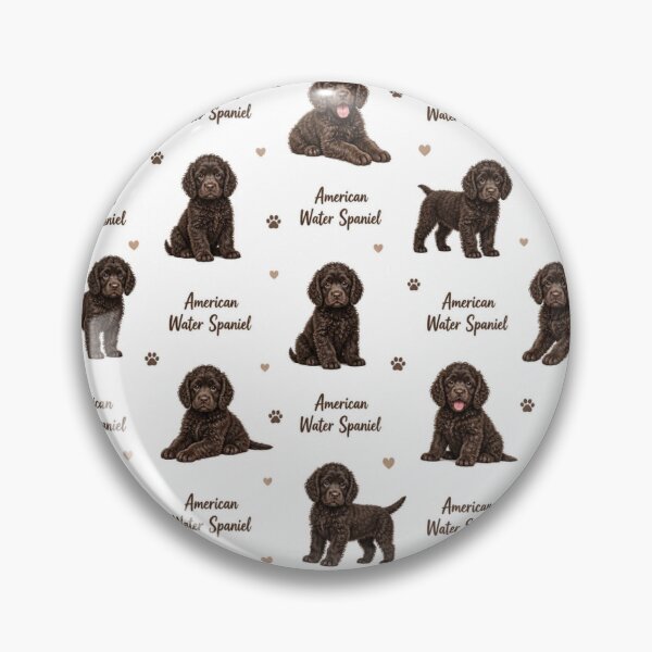 Item preview, American Water Spaniel Puppies designed and sold by Wags & Tails.