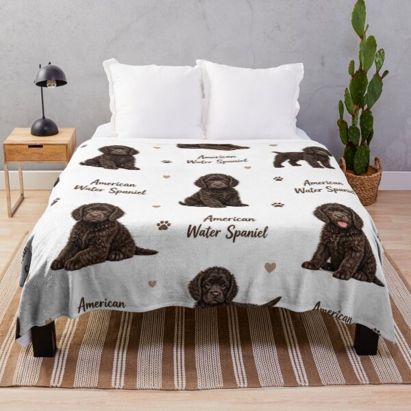 Item preview, American Water Spaniel Puppies designed and sold by Wags & Tails.