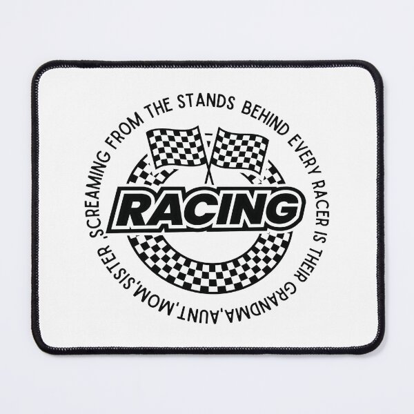 Item preview, Racing Screaming From The Stands Behind Every Racer Is Their Grandma Aunt Mom Sister designed and sold by cozygamerstore.