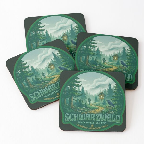 Item preview, Schwarzwald Black Forest Germany Vintage Hiking Mountain Badge designed and sold by MT-Hub | Art for Every Soul.