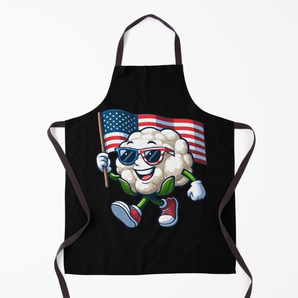 Item preview, Funny Cauliflower USA Flag 4th July America Boys Girls Kids designed and sold by rafaeltto.
