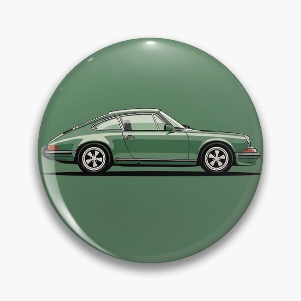 Item preview, Porsche 911 Classic Carrera Vintage Postage Stamp Art designed and sold by Motorline44.
