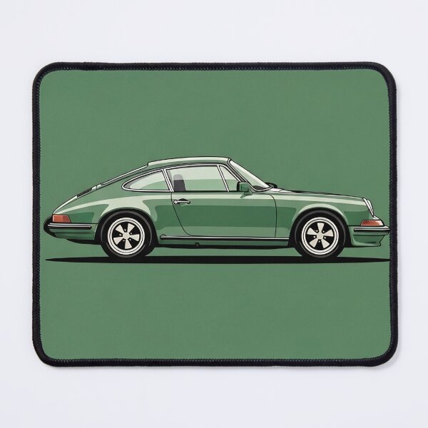 Item preview, Porsche 911 Classic Carrera Vintage Postage Stamp Art designed and sold by Motorline44.