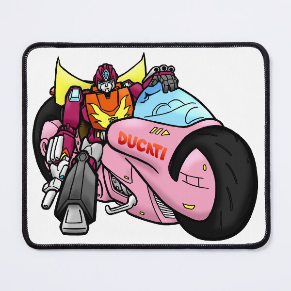 Item preview, Hot Rod and Arcee  designed and sold by Grimstoybox.