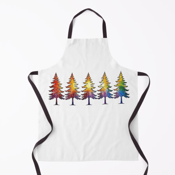 Item preview, Rainbow Sun Pine Trees Nature Silhouette Design designed and sold by WillandWent.