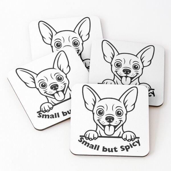 Item preview, Sassy Chihuahua Silhouette Space Dog designed and sold by VibranPalette.