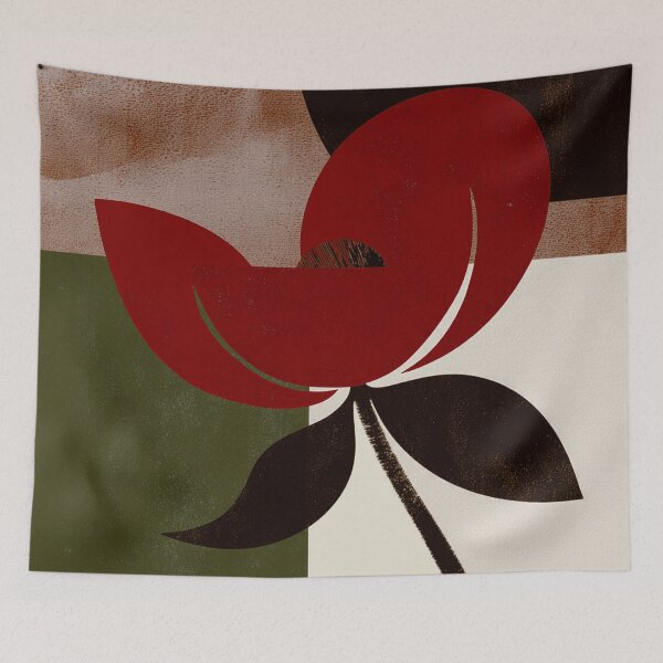 Item preview, Creamy Beige Slate Grey Botanical City Arch designed and sold by joycrysstudio.