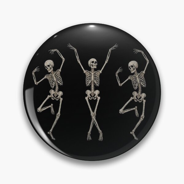 Item preview, Dancing Skeleton 90s Vintage  designed and sold by turkey1200.