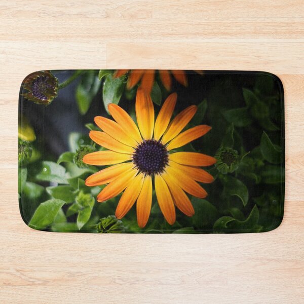 Item preview, Orange African Daisy Flowers | Bold Floral Botanical Photo Print designed and sold by MDCCo.