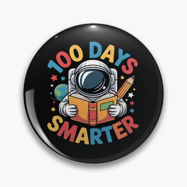 Item preview, 100 Days Smarter Boys Astronaut 100th Day Of School kids designed and sold by BlassmausArt.