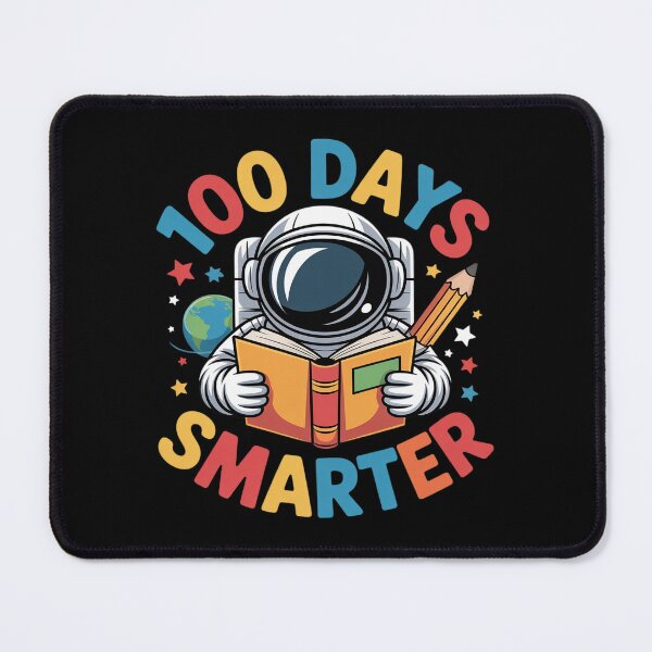 Item preview, 100 Days Smarter Boys Astronaut 100th Day Of School kids designed and sold by BlassmausArt.