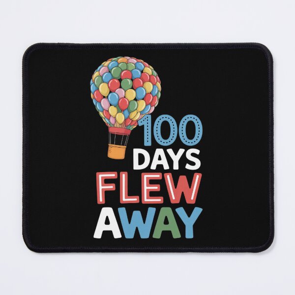Item preview, 100th Days Of School Balloons 100 Days Flew Away Students designed and sold by BlassmausArt.