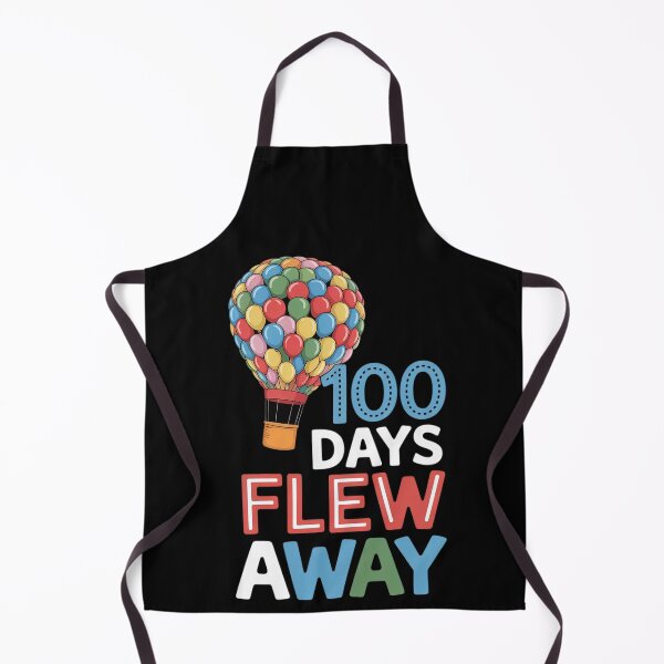 Item preview, 100th Days Of School Balloons 100 Days Flew Away Students designed and sold by BlassmausArt.