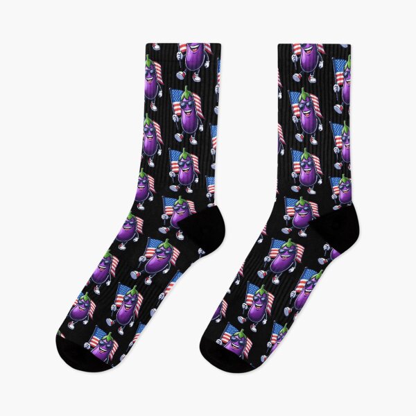 Item preview, Funny Eggplant USA Flag 4th July America Boys Girls Kids designed and sold by rafaeltto.
