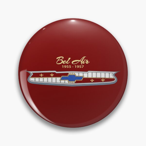 Item preview, Vintage 1955-1957 Bel Air Badge, American Car TriFive Emblem designed and sold by classic car craze.