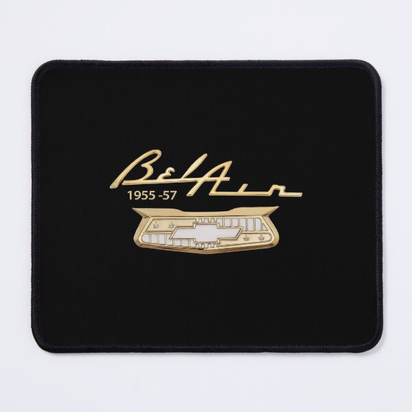 Item preview, Vintage 1955-1957 Bel Air Badge, Deluxe Gold, American Car TriFive Emblem designed and sold by classic car craze.