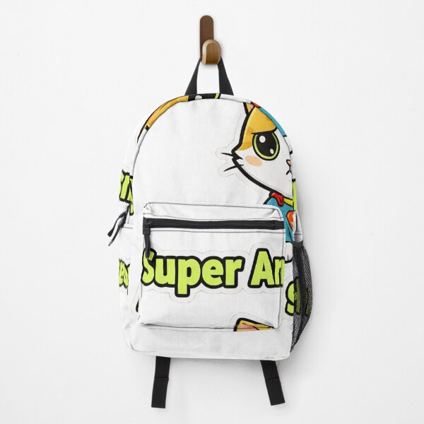 Item preview, Super Anxious Hero Cat designed and sold by MerchWSzpilkach.