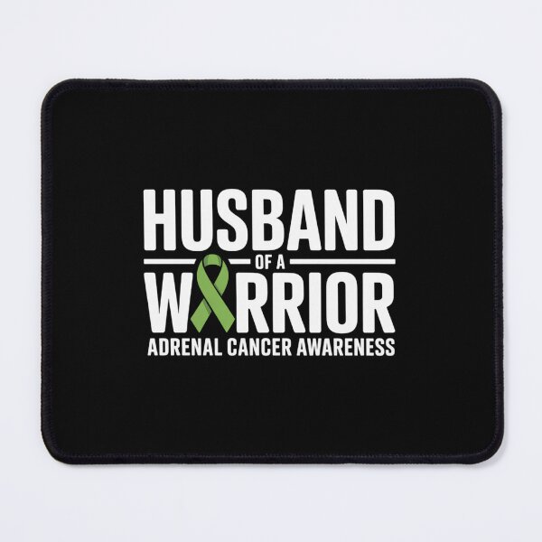 Item preview, Husband of a Warrior Adrenal Cancer Awareness designed and sold by BlassmausArt.