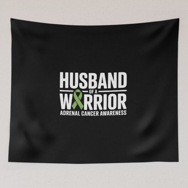 Item preview, Husband of a Warrior Adrenal Cancer Awareness designed and sold by BlassmausArt.