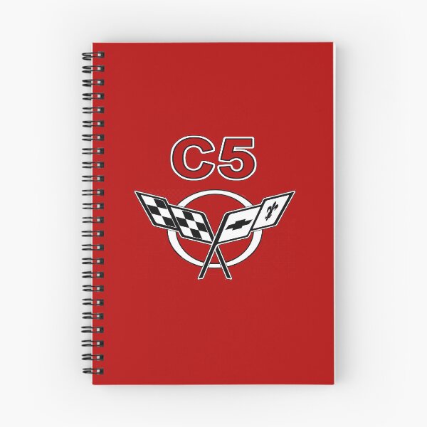 Item preview, CLASSIC C5 MUSCLE CAR CROSSED FLAGS BADGE EMBLEM, VINTAGE VETTE designed and sold by classic car craze.