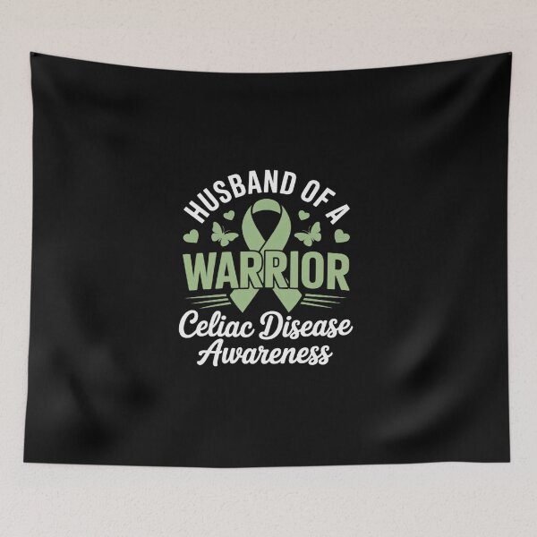 Item preview, Husband Of A Warrior Celiac Disease Awareness designed and sold by BlassmausArt.