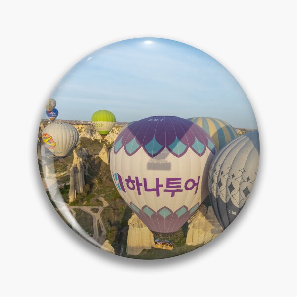 Item preview, Morning Hot Air Balloons and Hoodoos in Turkey designed and sold by SafariByMarisa.