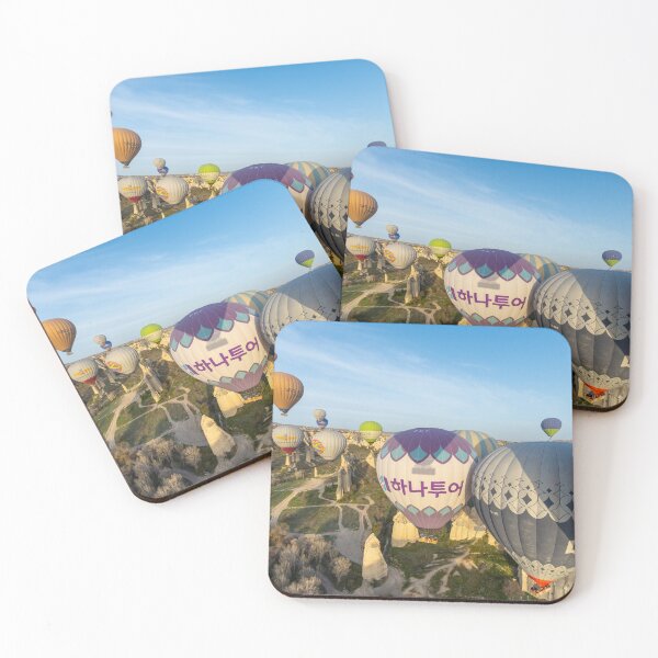 Item preview, Morning Hot Air Balloons and Hoodoos in Turkey designed and sold by SafariByMarisa.