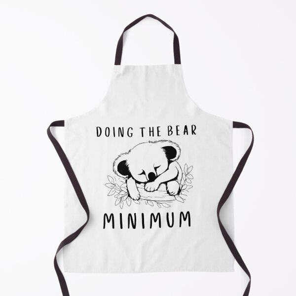 Item preview, Doing the bear minimum, cute koala sleeping designed and sold by BritishDelights.