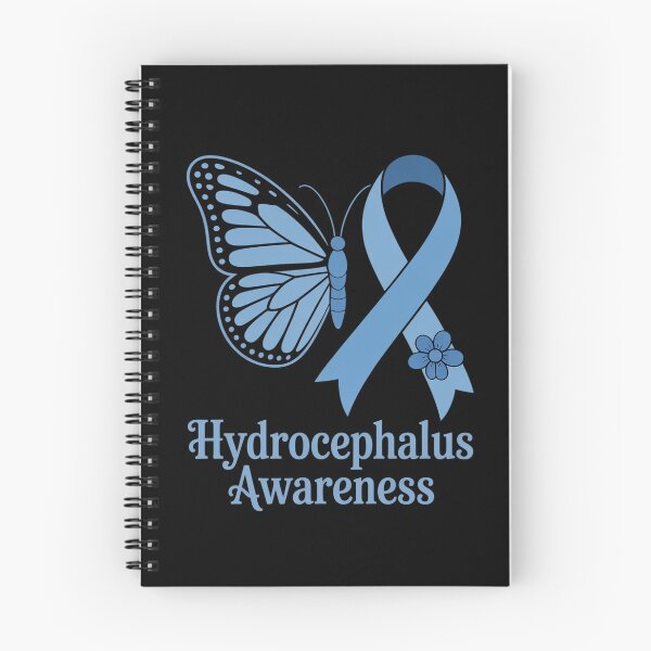 Item preview, Hydrocephalus Awareness Awareness Blue Ribbon Butterfly designed and sold by BlassmausArt.