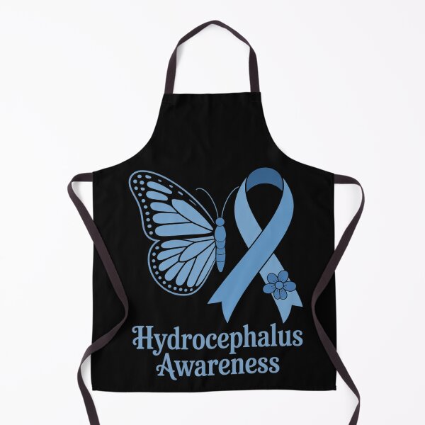 Artikelvorschau, Hydrocephalus-Aufklärung Blaues Band Schmetterling entworfen und verkauft von BlassmausArt.