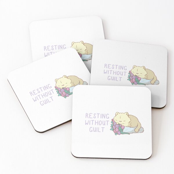 Item preview, kitty resting without guilt designed and sold by mind over morgan .