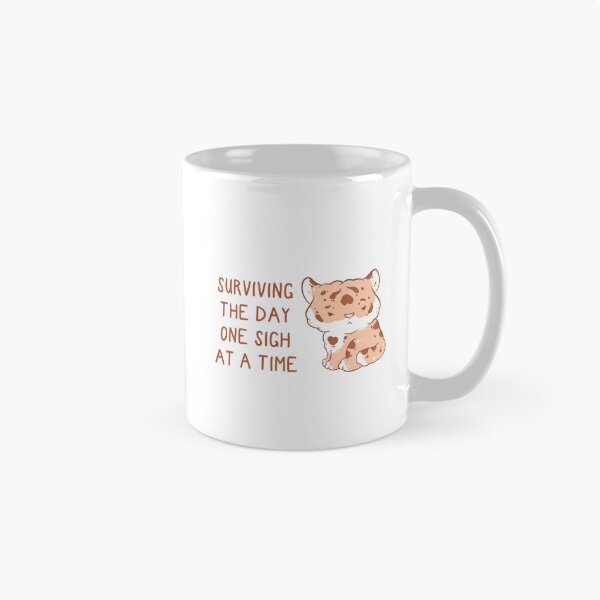 Item preview, tiger surviving the day one sigh at a time designed and sold by mind over morgan .