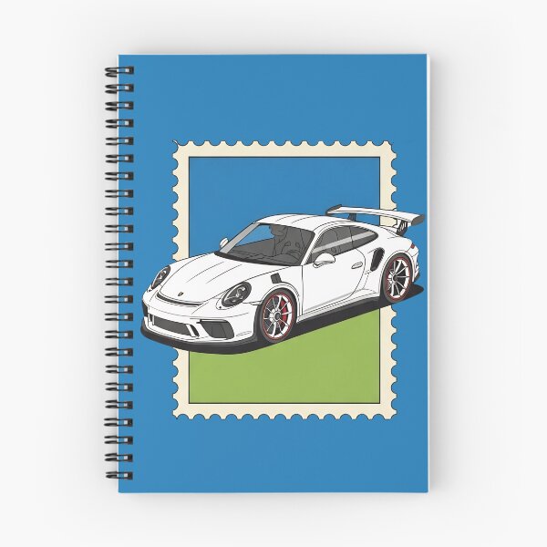 Item preview, Porsche 911 GT3 RS Modern Supercar Vintage Postage Stamp Art designed and sold by Motorline44.