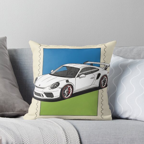 Item preview, Porsche 911 GT3 RS Modern Supercar Vintage Postage Stamp Art designed and sold by Motorline44.