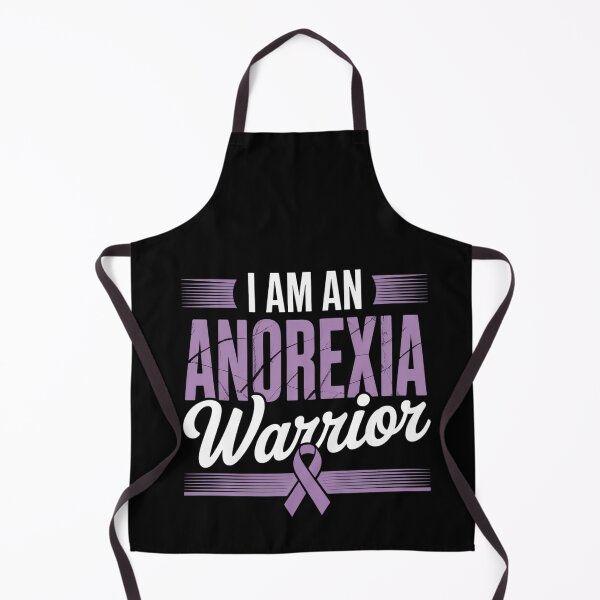 Item preview, I Am An Anorexia Warrior Awareness Ribbon Eating Disorder designed and sold by BlassmausArt.