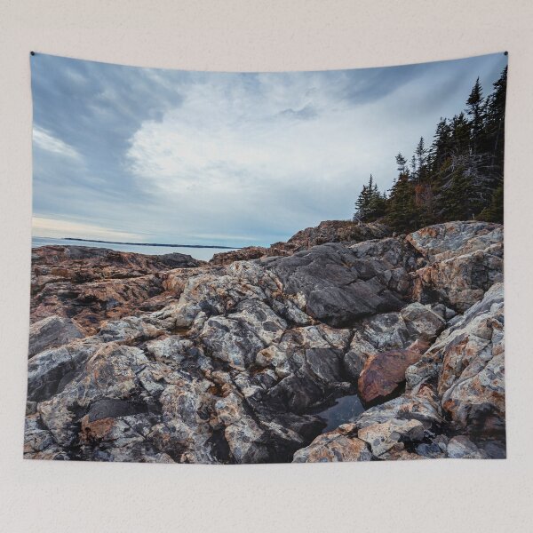 Item preview, Rocky Maine Coastline | Acadia National Park Coastal Photo Print designed and sold by MDCCo.