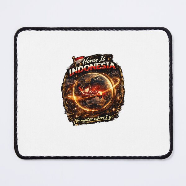 Item preview, Home Is Indonesia – Indonesian Diaspora & National Pride Sticker designed and sold by Wander Pop Studio.
