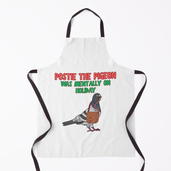 Item preview, Postie the pigeon, was mentally on holiday designed and sold by BritishDelights.