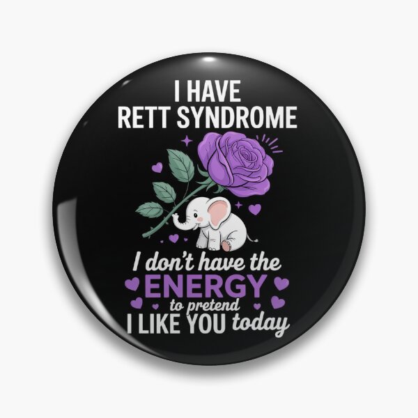 Item preview, I have Rett Syndrome Awareness designed and sold by BlassmausArt.