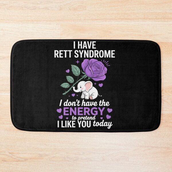 Item preview, I have Rett Syndrome Awareness designed and sold by BlassmausArt.