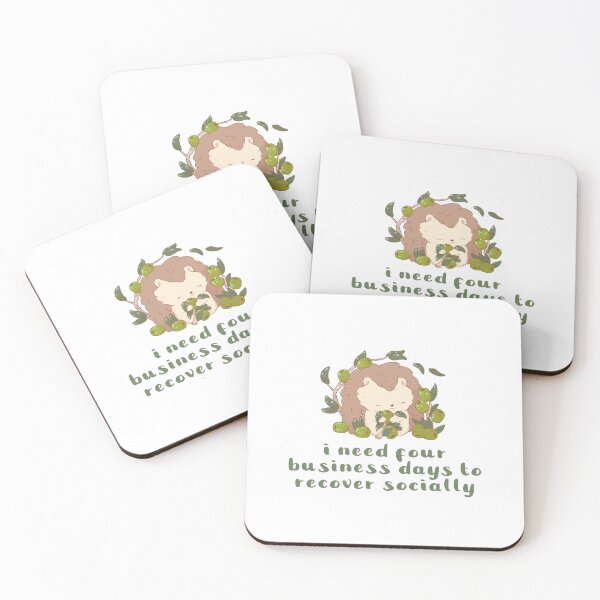 Item preview, socially awkward low battery introverted hedgehog designed and sold by mind over morgan .