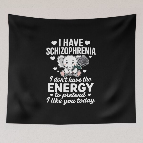 Item preview, I have Schizophrenia Awareness designed and sold by BlassmausArt.