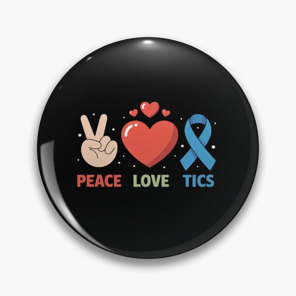 Item preview, I Have Tourette Syndrome Tourette's Ribbon Tourettes designed and sold by BlassmausArt.