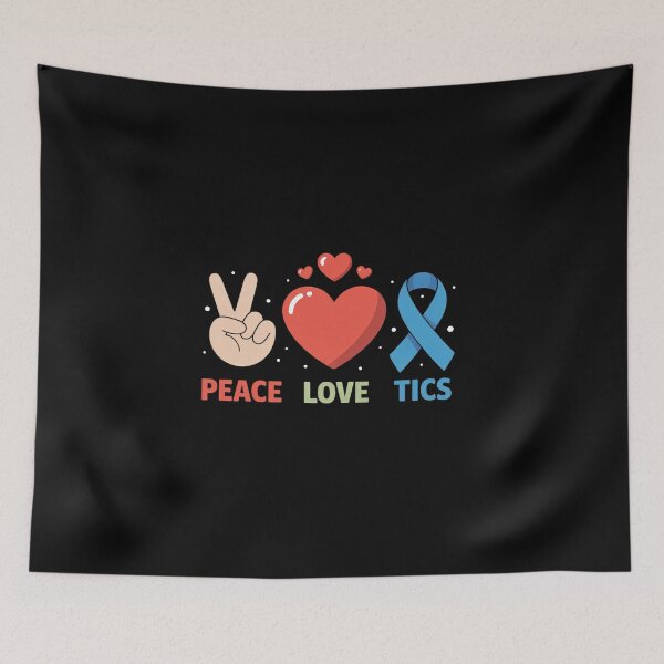 Item preview, I Have Tourette Syndrome Tourette's Ribbon Tourettes designed and sold by BlassmausArt.