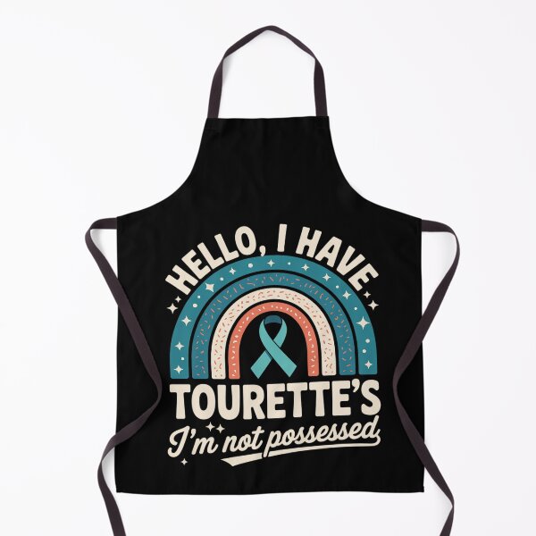 Item preview, I Have Tourette's Syndrome Awareness Teal Ribbon Rainbow designed and sold by BlassmausArt.