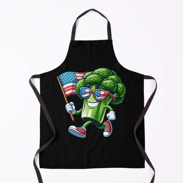 Item preview, Funny Broccoli USA Flag 4th July America Boys Girls Kids designed and sold by rafaeltto.